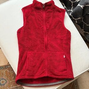 The North Face Women's Red Fleece Vest